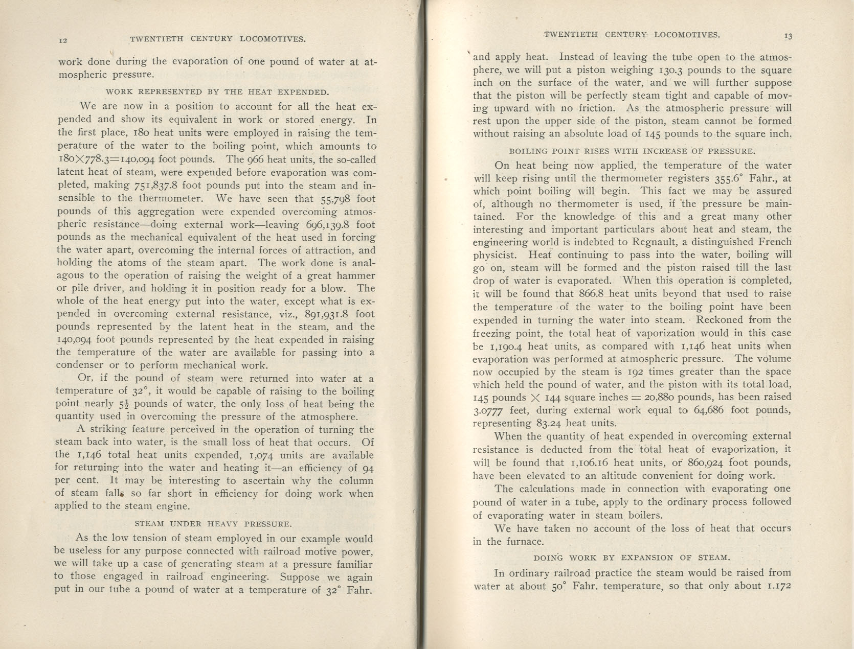 Twentieth Century Locomotives