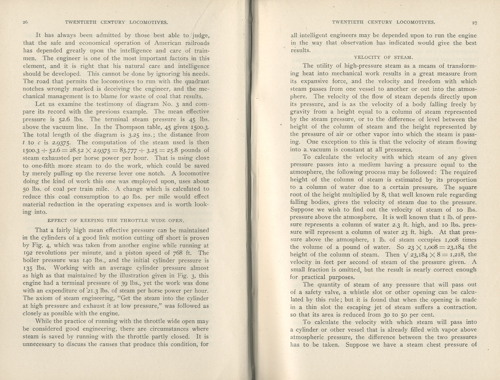 Twentieth Century Locomotives
