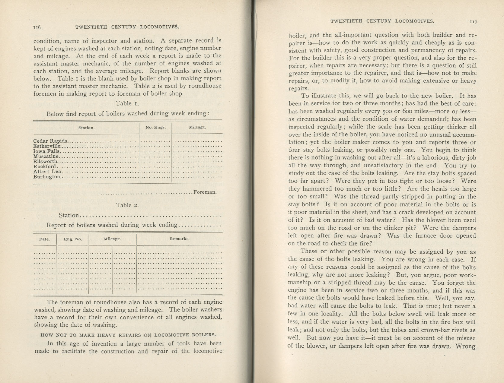 Twentieth Century Locomotives