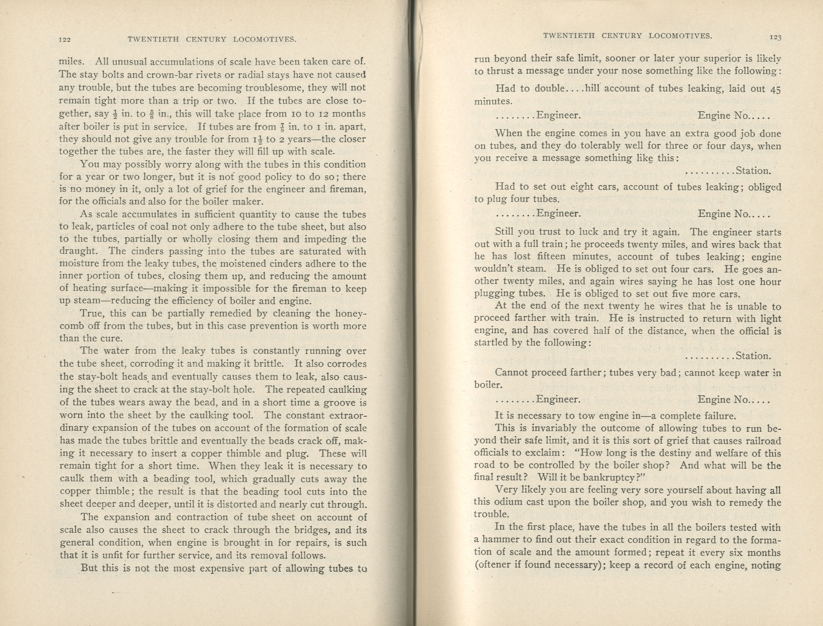 Twentieth Century Locomotives
