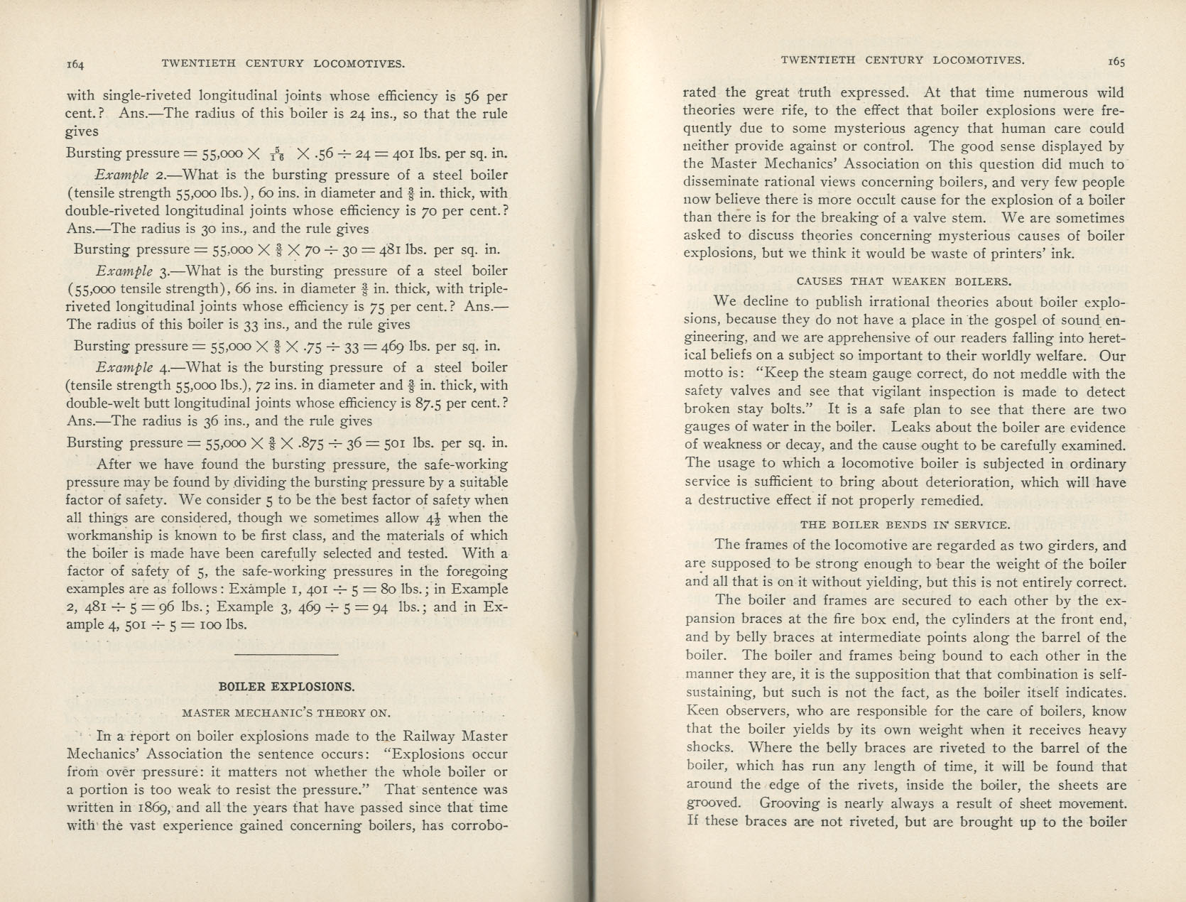 Twentieth Century Locomotives