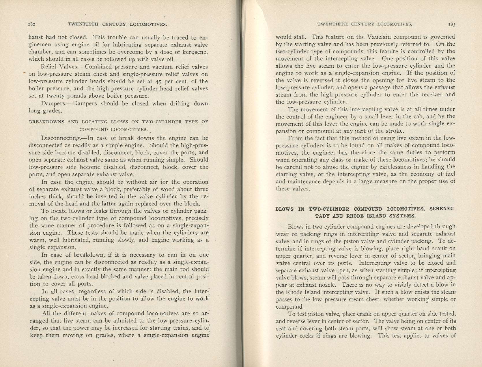 Twentieth Century Locomotives