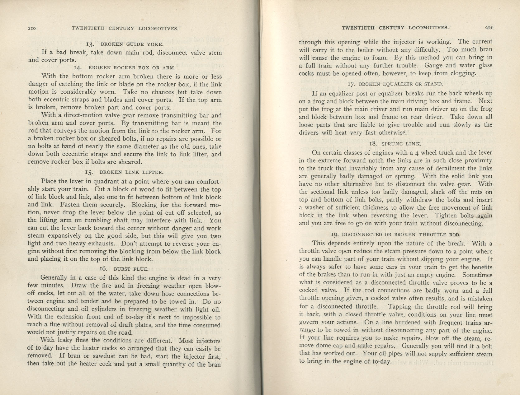 Twentieth Century Locomotives