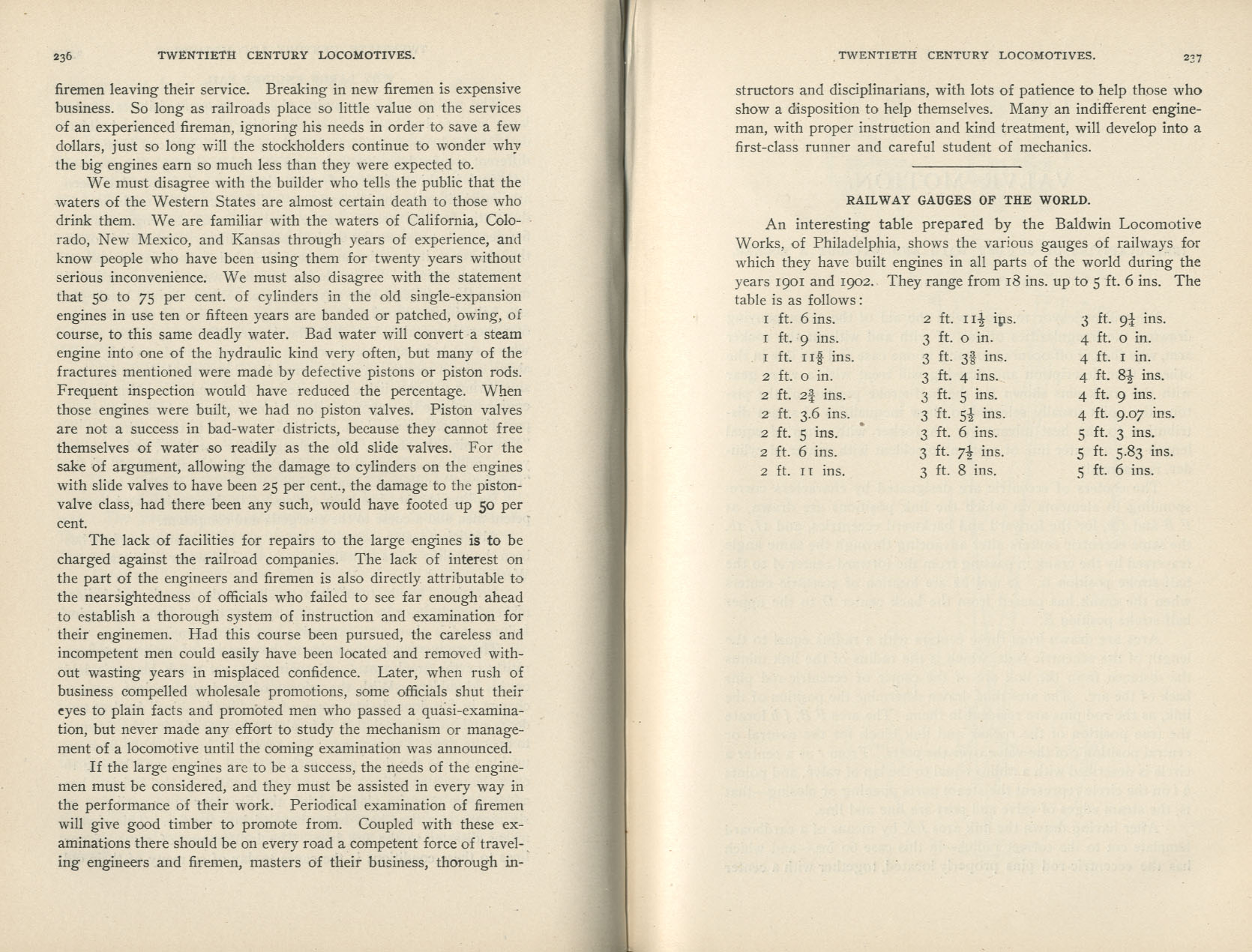 Twentieth Century Locomotives