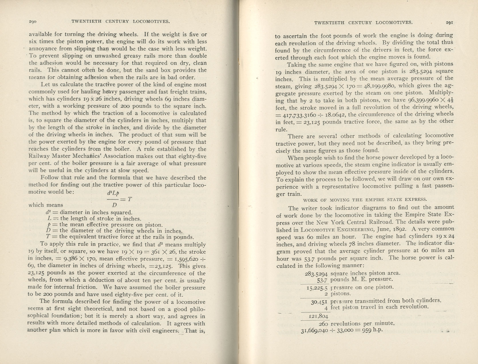 Twentieth Century Locomotives