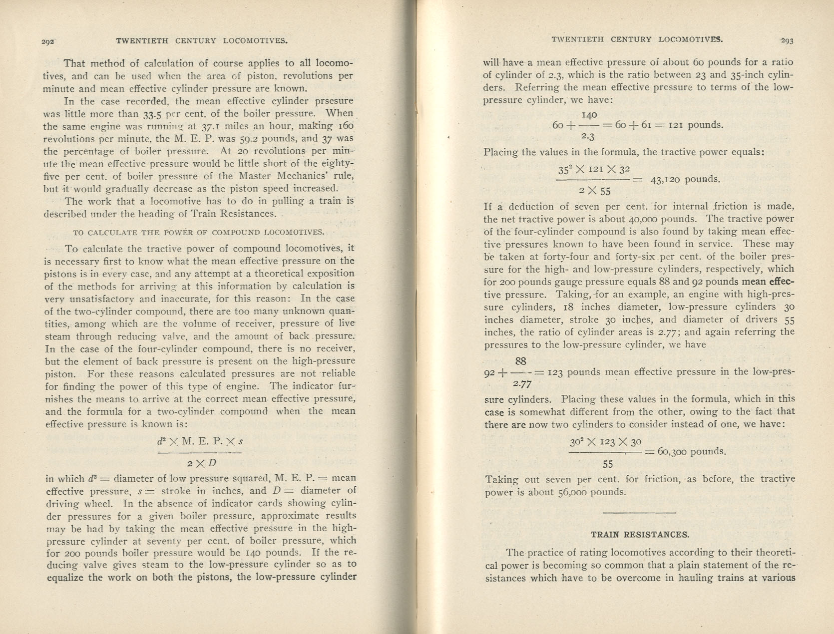 Twentieth Century Locomotives