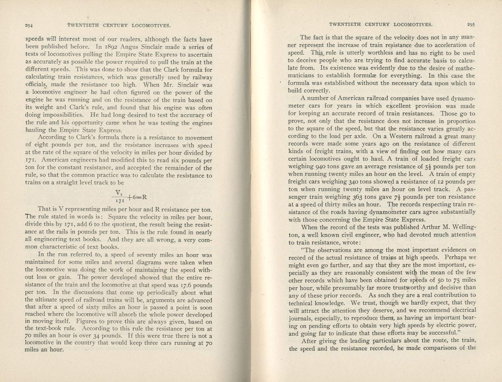 Twentieth Century Locomotives