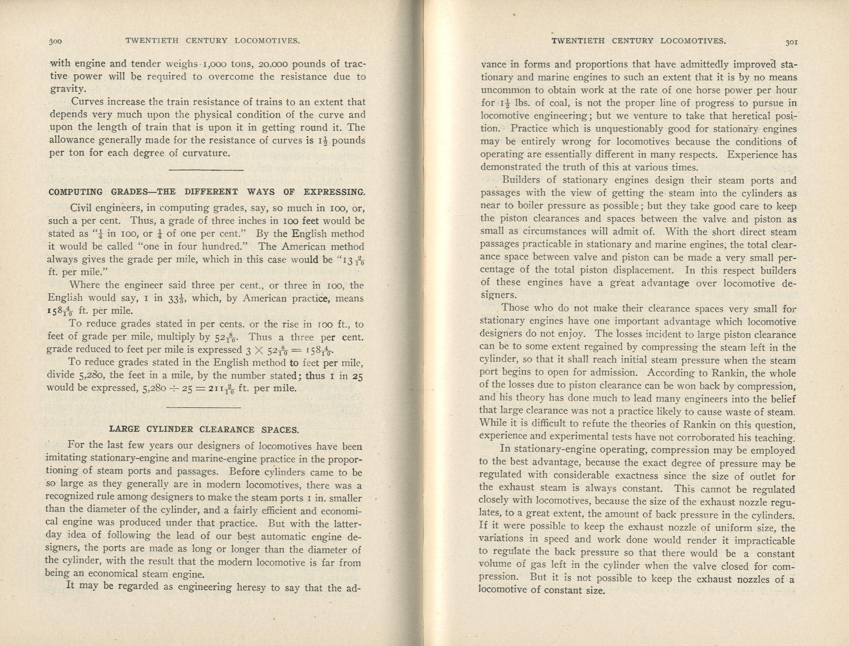 Twentieth Century Locomotives