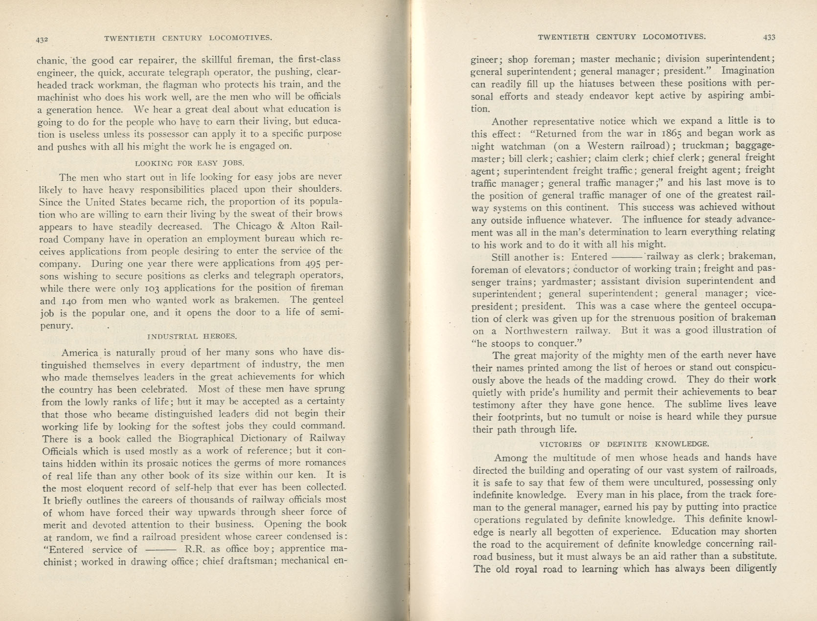 Twentieth Century Locomotives