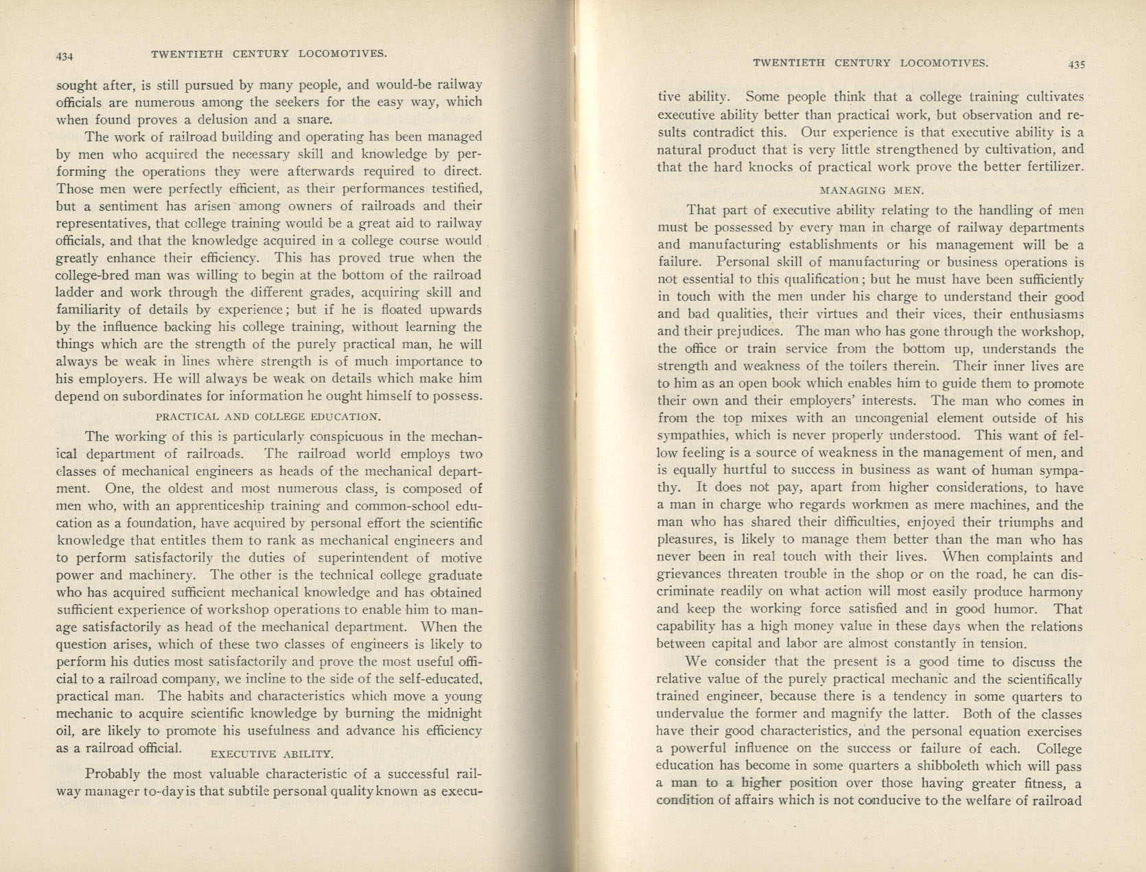 Twentieth Century Locomotives