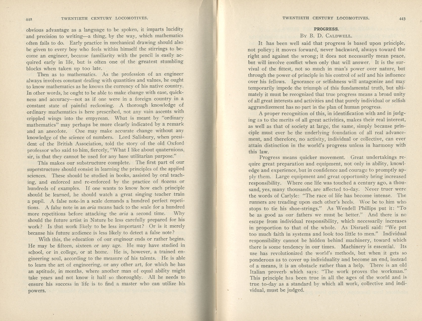 Twentieth Century Locomotives