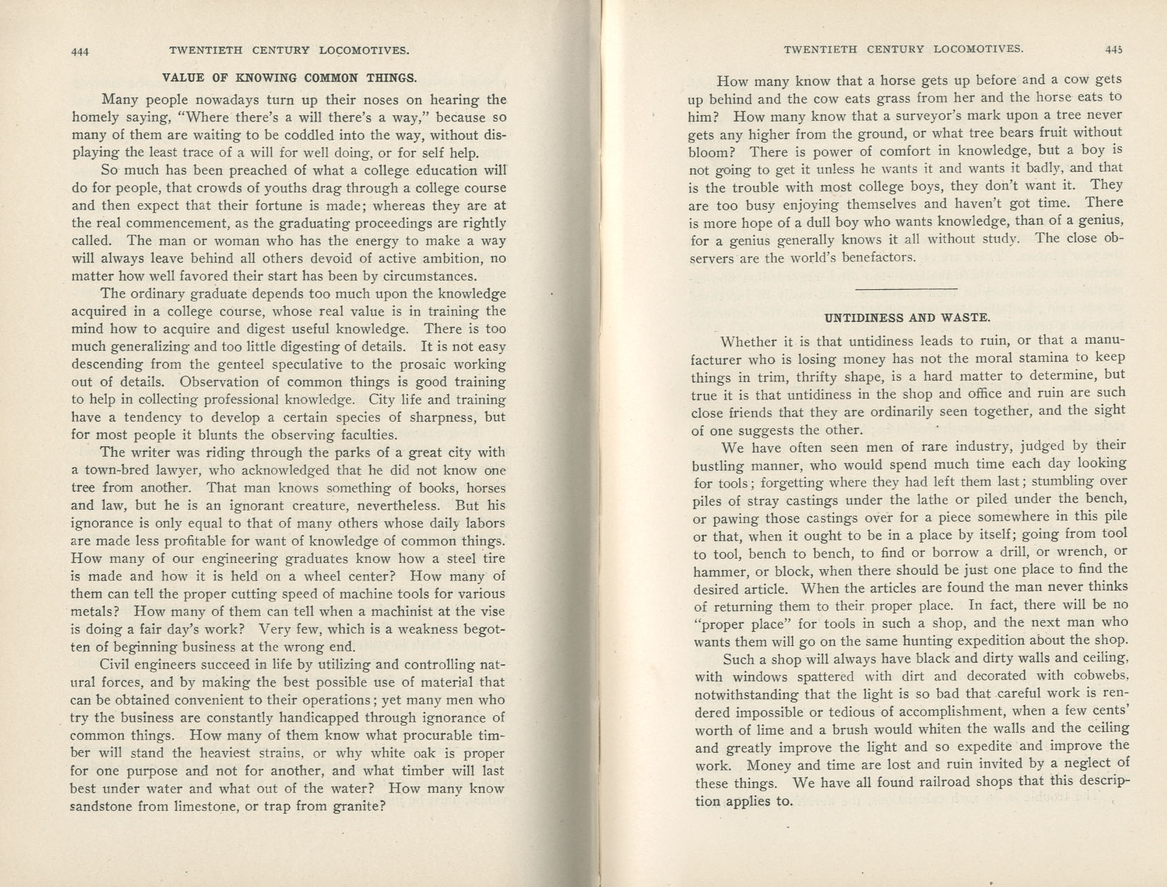 Twentieth Century Locomotives