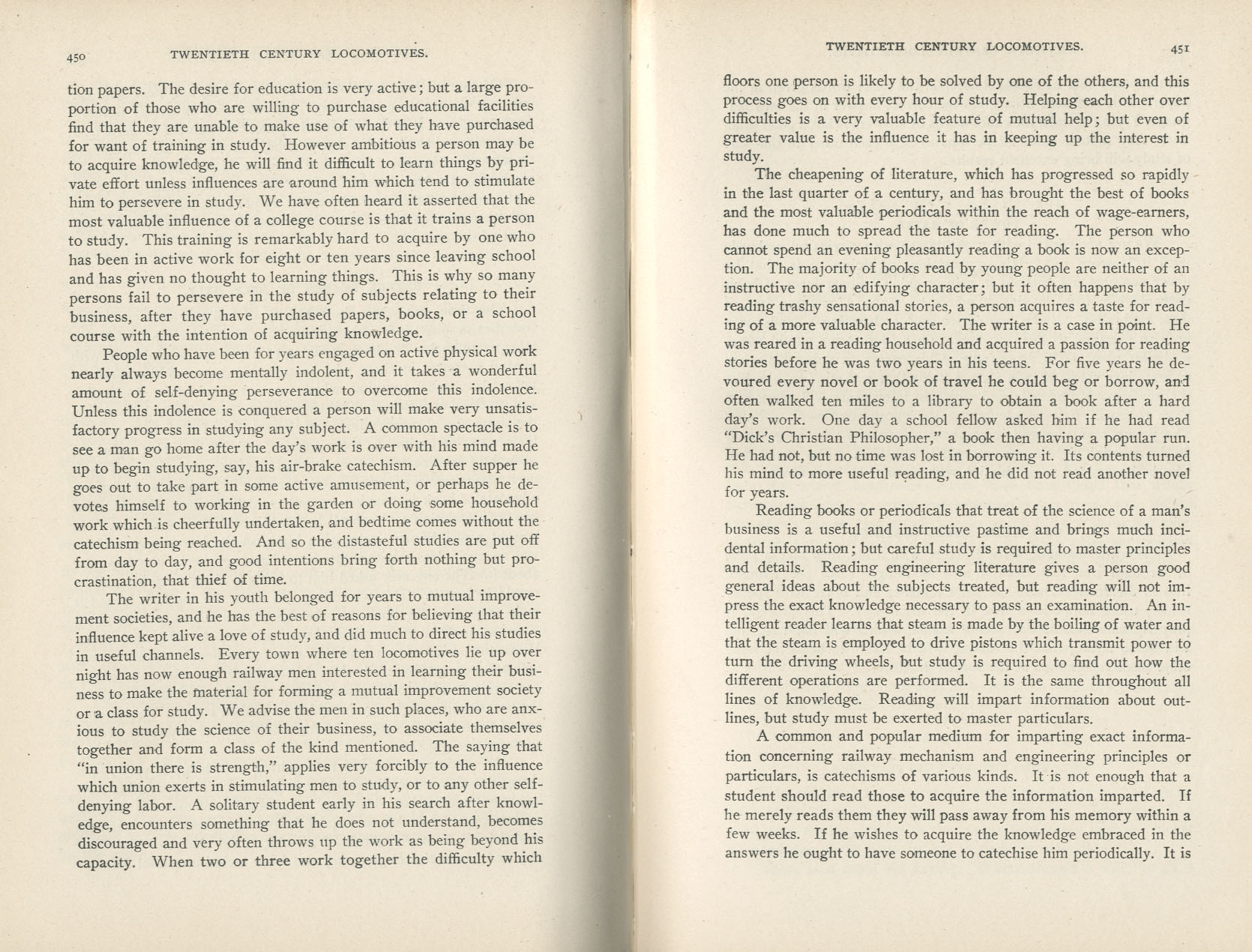 Twentieth Century Locomotives