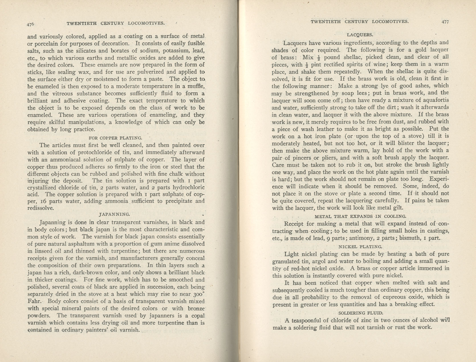 Twentieth Century Locomotives