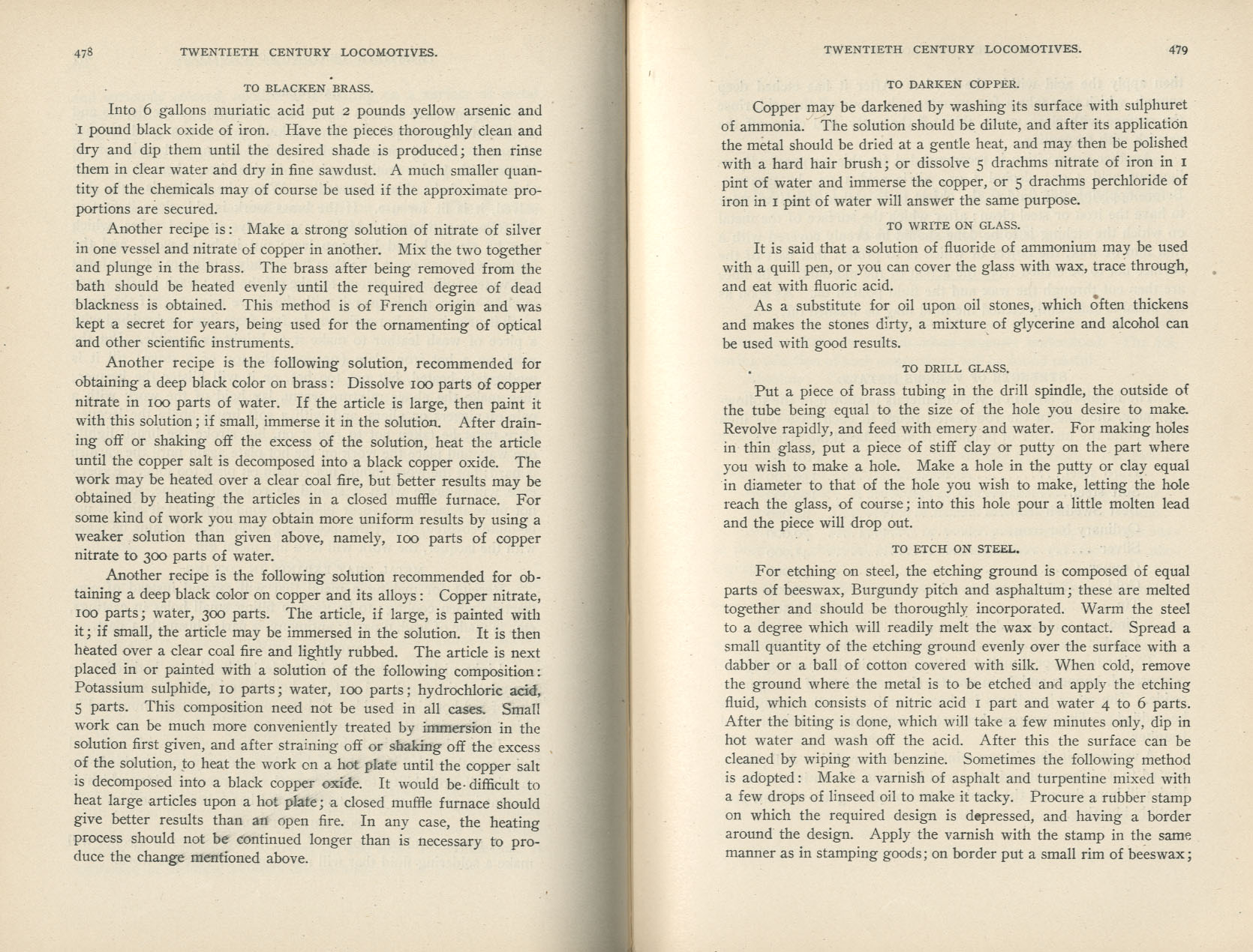 Twentieth Century Locomotives