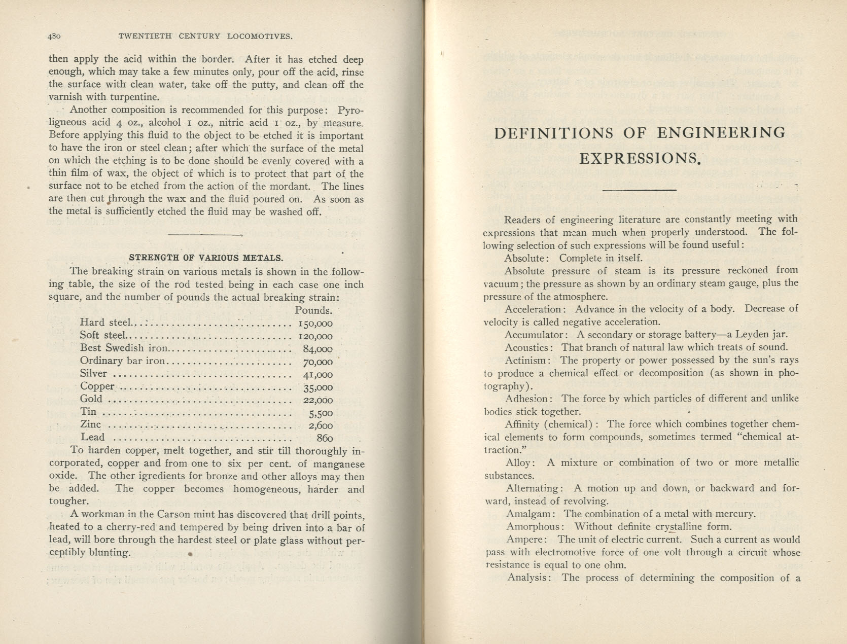 Twentieth Century Locomotives