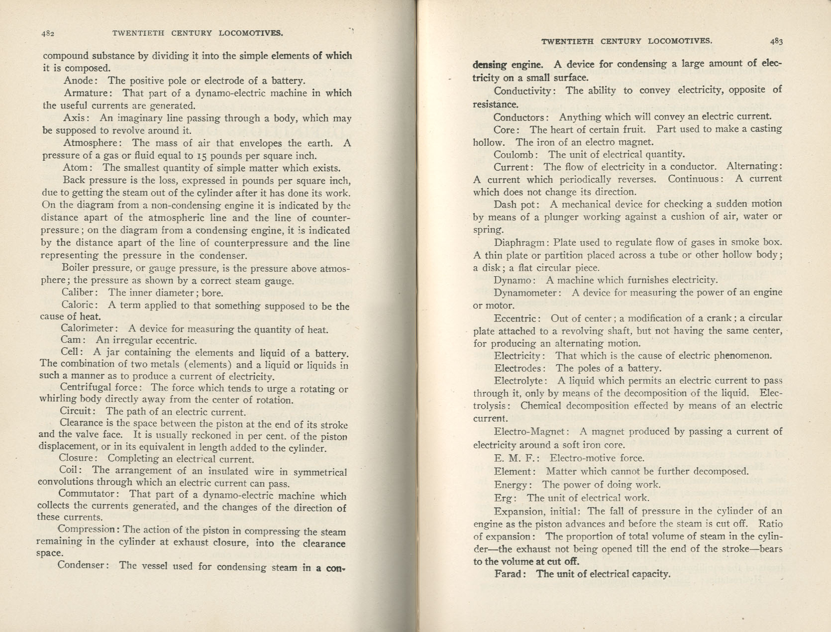 Twentieth Century Locomotives