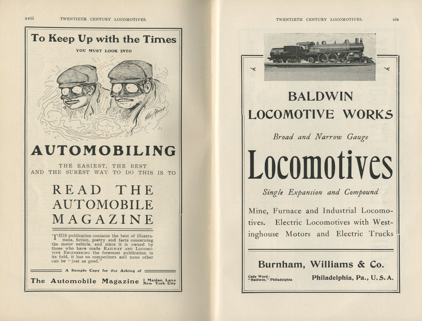 Twentieth Century Locomotives