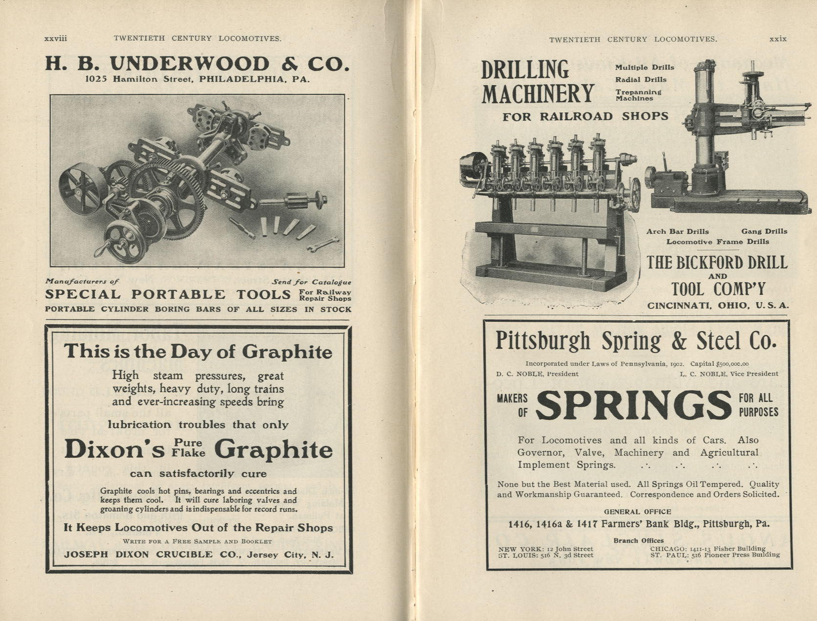 Twentieth Century Locomotives