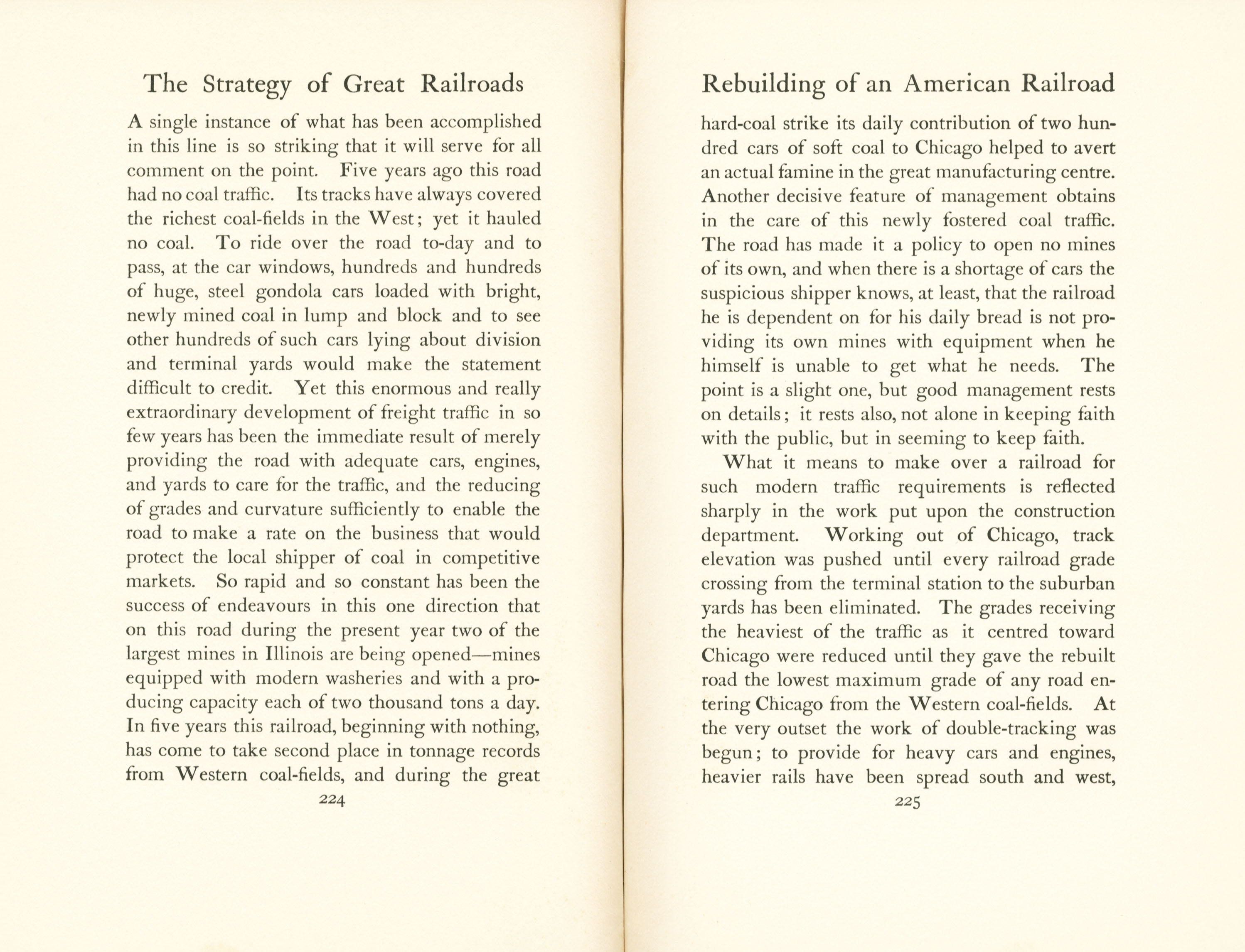 Strategy of Great Rail Roads