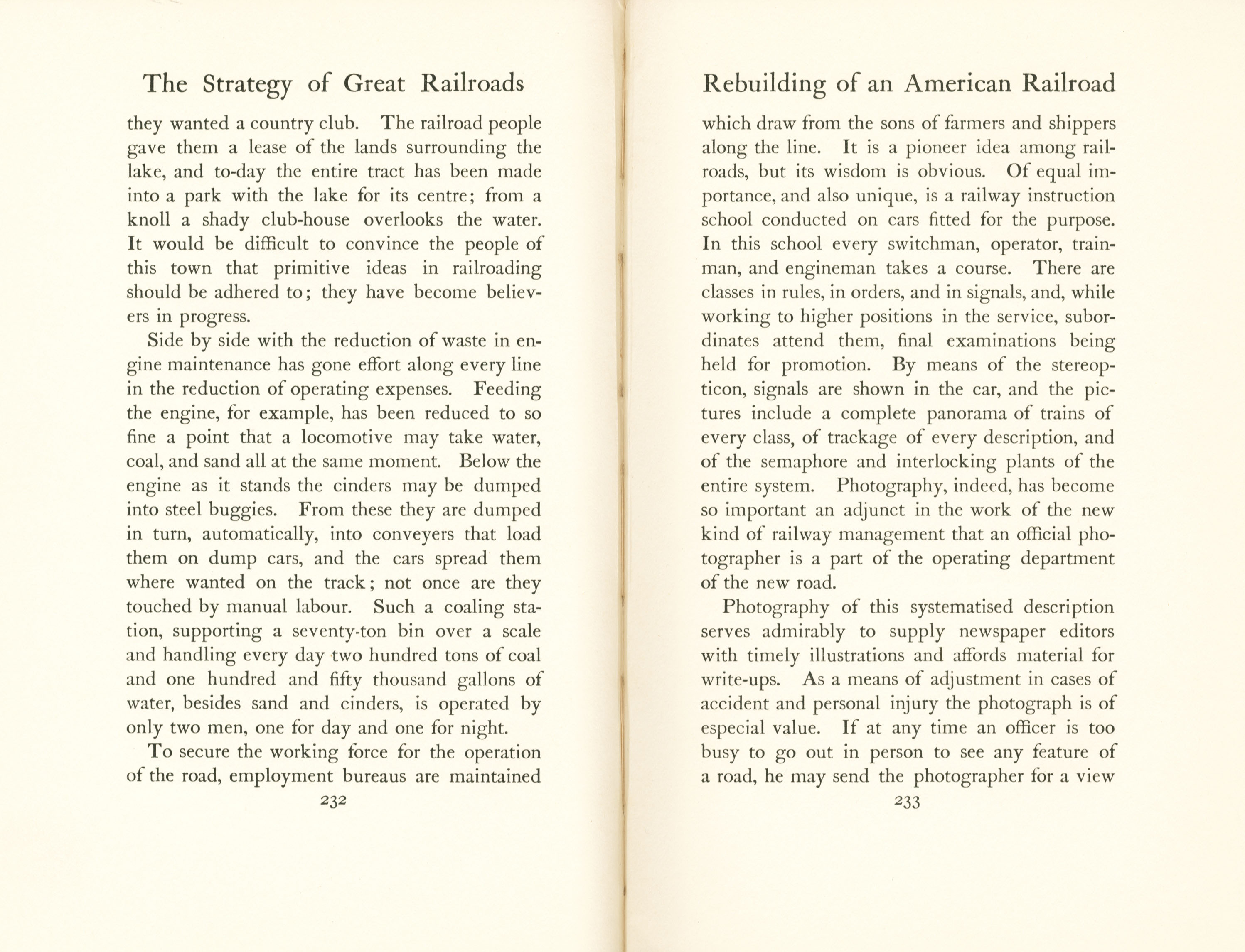 Strategy of Great Rail Roads