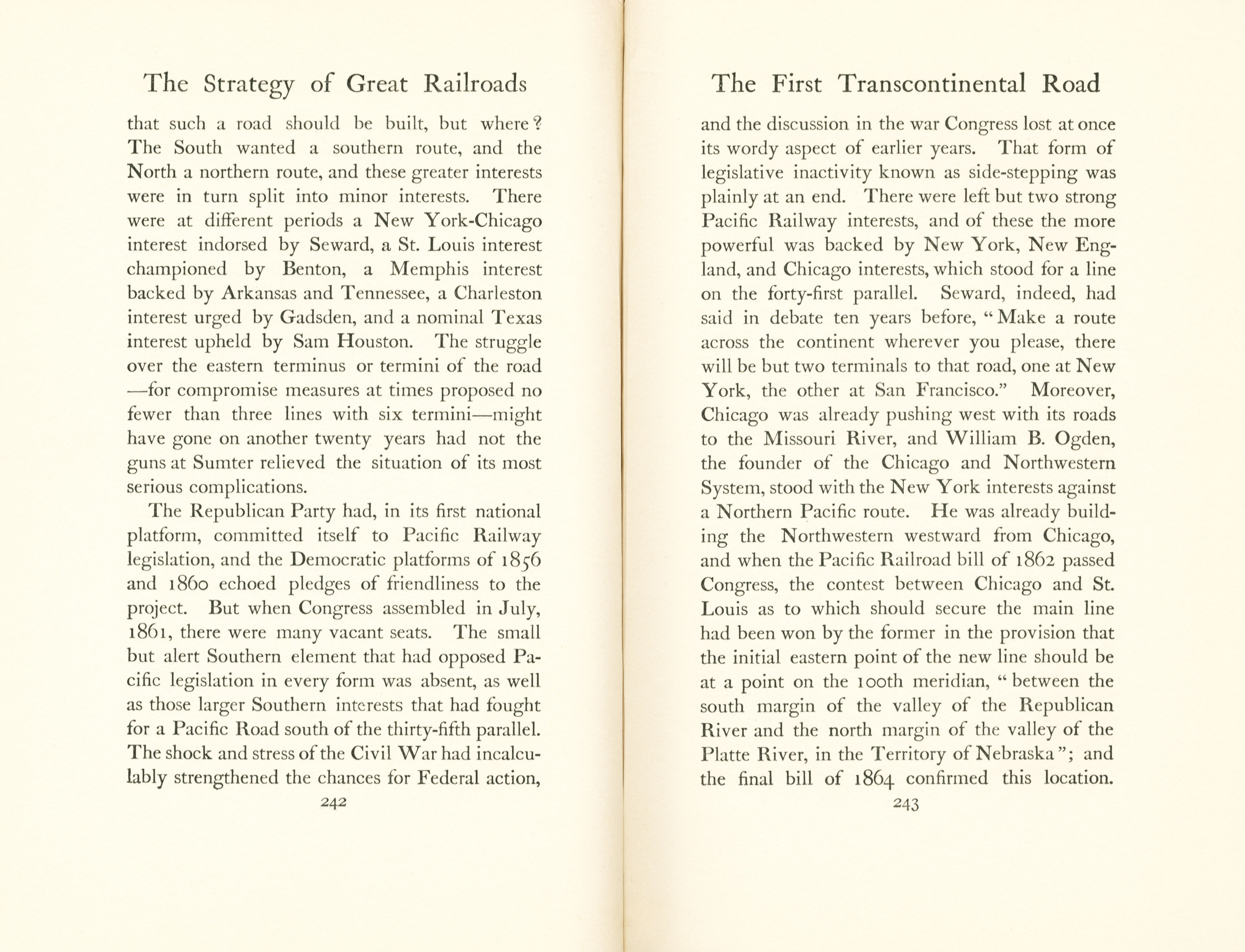 Strategy of Great Rail Roads