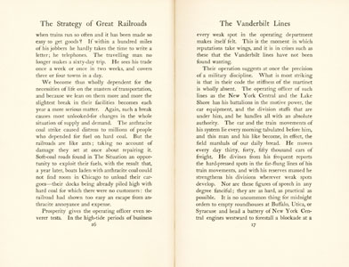 The Strategy of Great Rail Roads