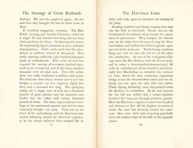 The Strategy of Great Rail Roads