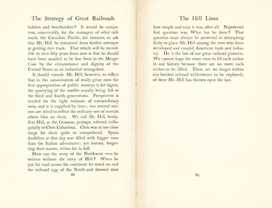 The Strategy of Great Rail Roads