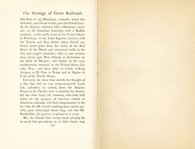 The Strategy of Great Rail Roads