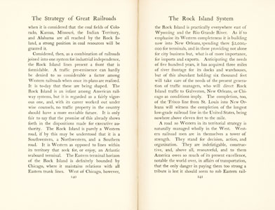 The Strategy of Great Rail Roads