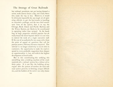The Strategy of Great Rail Roads