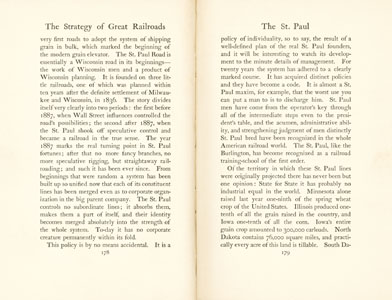 The Strategy of Great Rail Roads