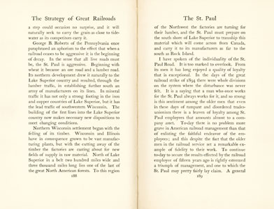 The Strategy of Great Rail Roads