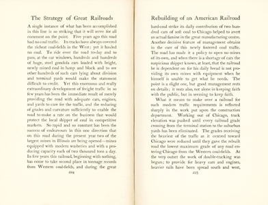The Strategy of Great Rail Roads