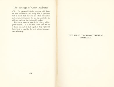 The Strategy of Great Rail Roads