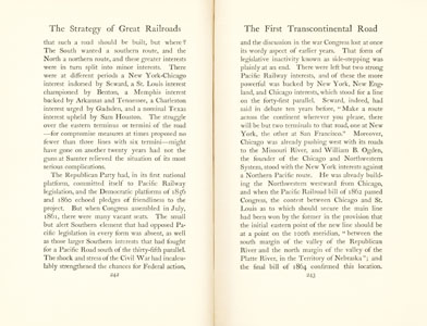 The Strategy of Great Rail Roads