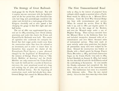 The Strategy of Great Rail Roads