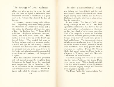 The Strategy of Great Rail Roads