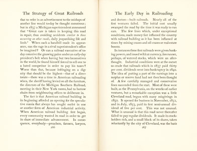 The Strategy of Great Rail Roads