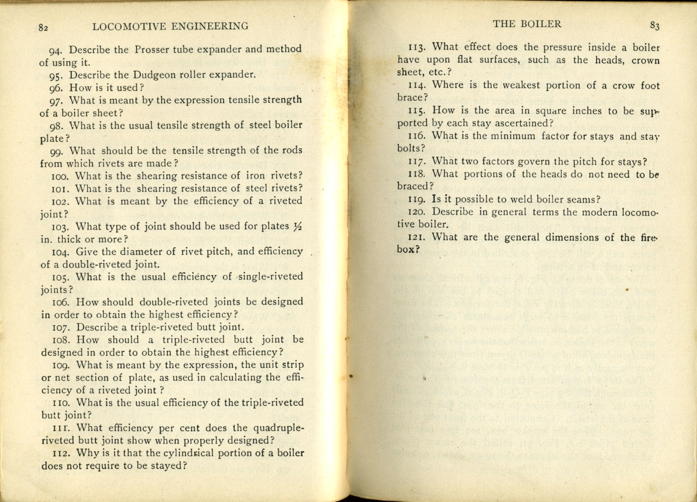 Modern Locomotive Engineering