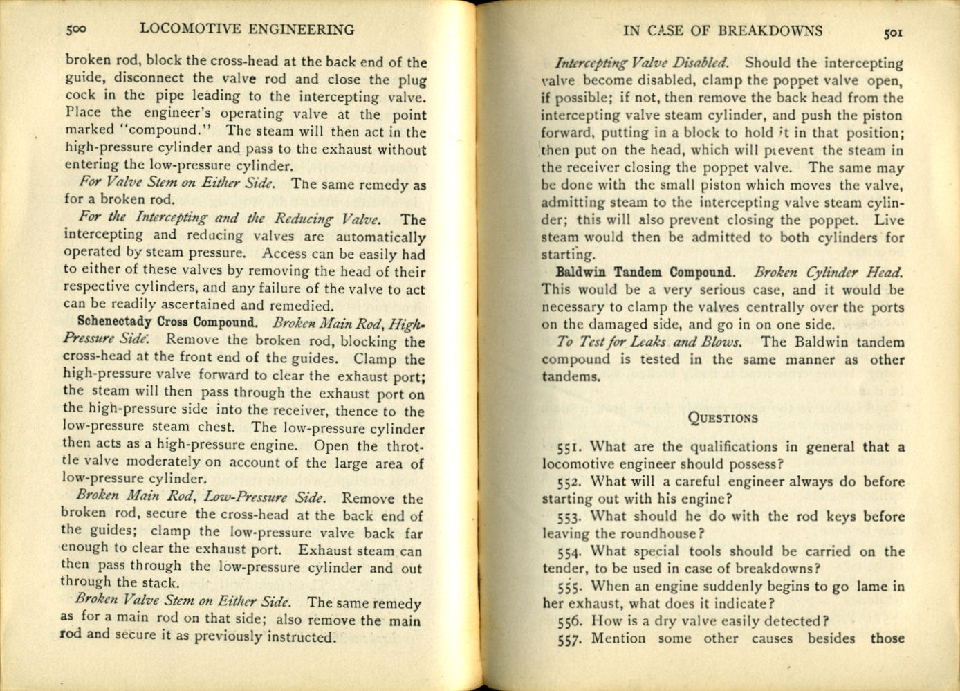 Modern Locomotive Engineering