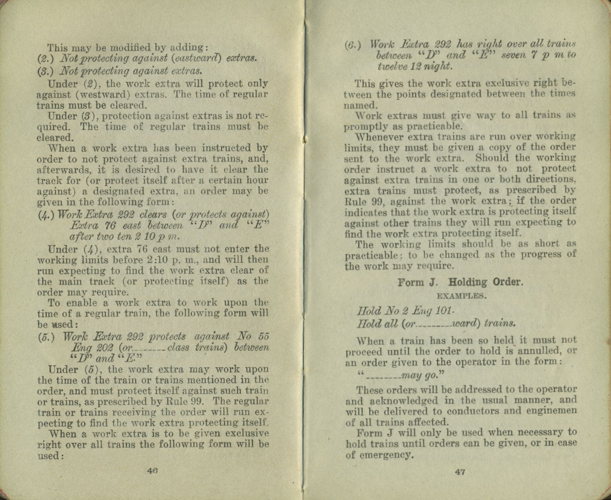 Rules and Regulations