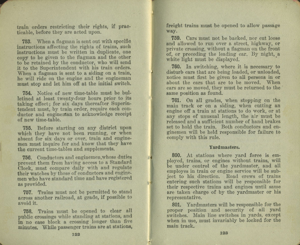 Rules and Regulations