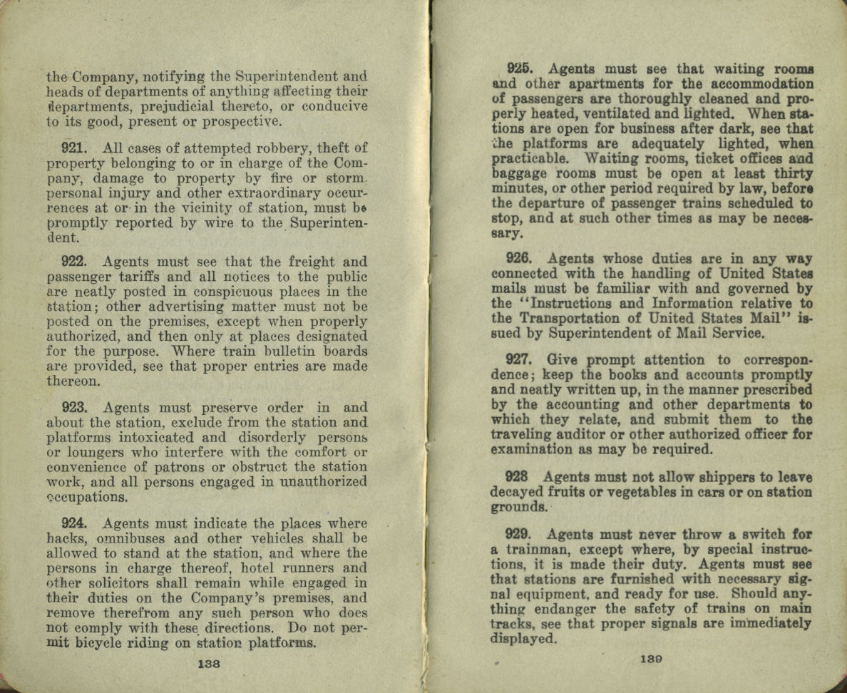 Rules and Regulations