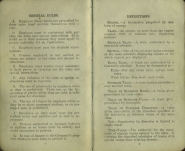 Rules and Regulations