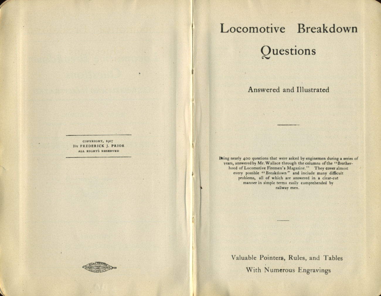 Locomotive Engine Breakdowns