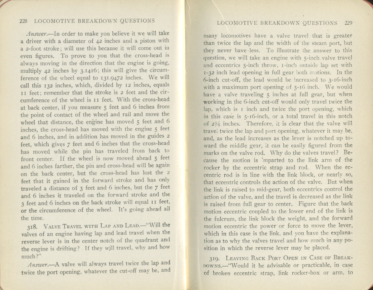 Locomotive Engine Breakdowns