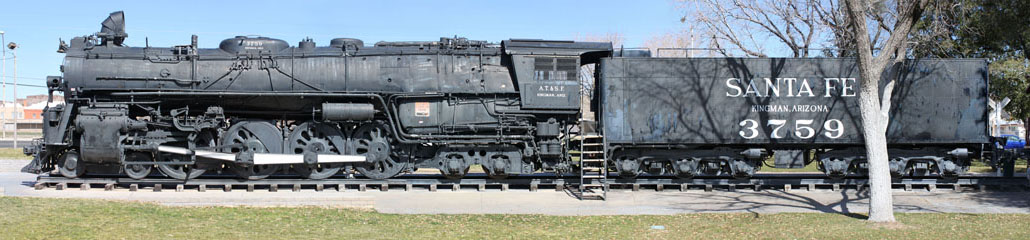 ATSF 3751 #3759, Kingman, AZ