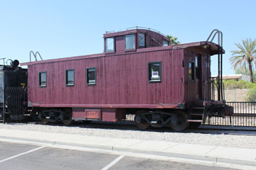 ATSF Drovers Caboose, Wickenburg